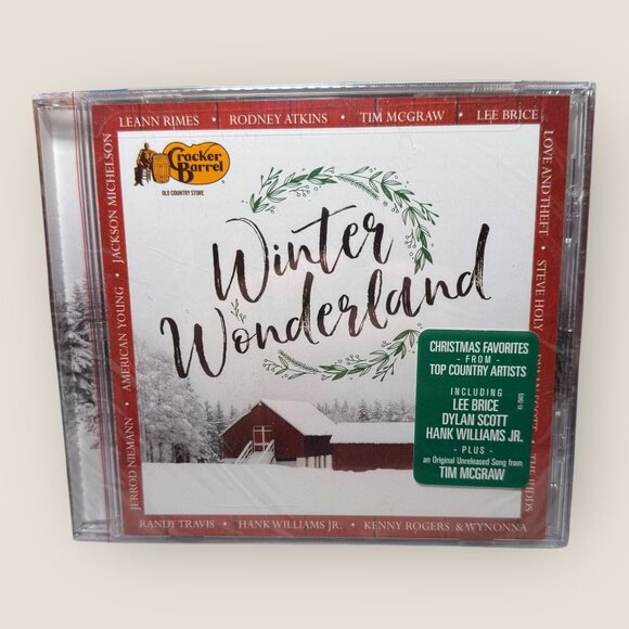 Winter Wonderland Country Christmas CD Top Country Artists Cracker Barrel - Picture 1 of 2